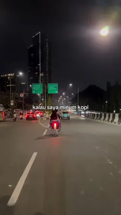 kalau saya minum kop