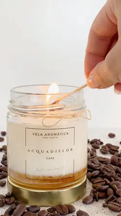 Vela aromática 