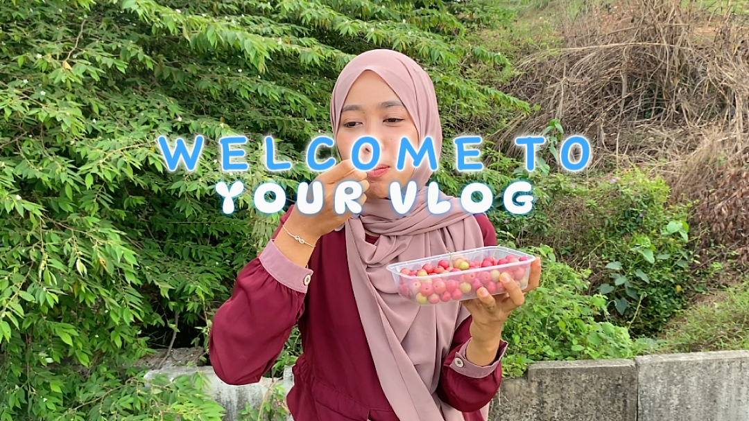 Paysage de vlog d'introduction
