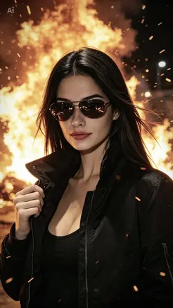 Fire Portrait