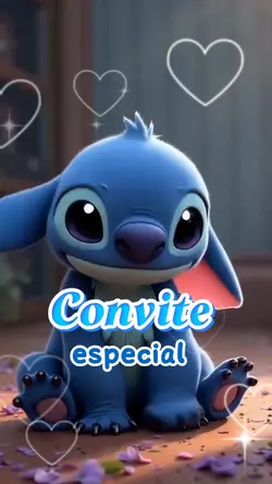 Convite do Stitch