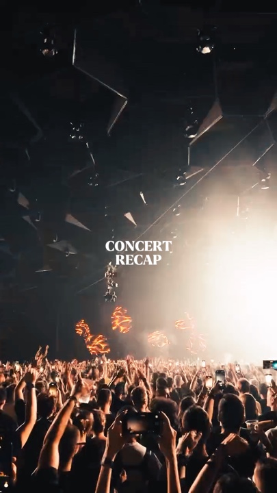 Récapitulatif du concert