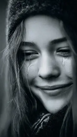 derrière les larmes 