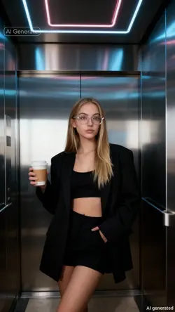 Elevator standing 