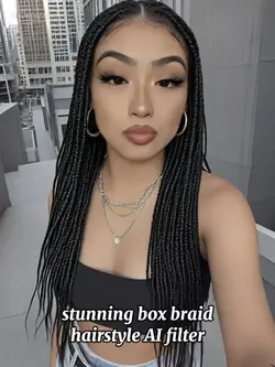 Box Braid Hairstyle