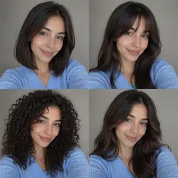 4 Hairstyle Effect