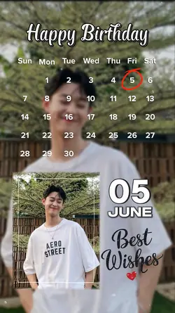 5 JUNE, HBD TO ME