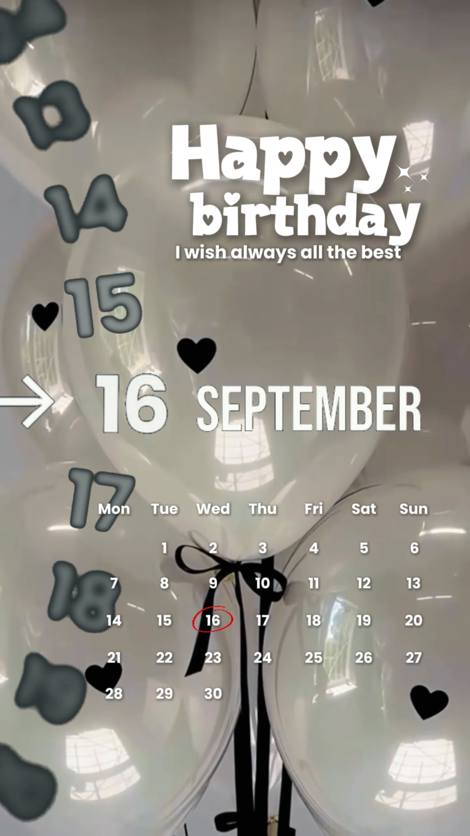 HBD 16 SEPTEMBER 