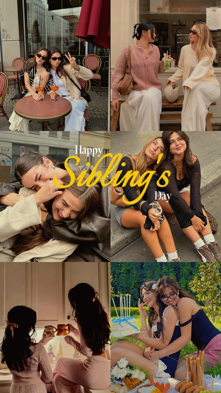 FELIZ dia dos irmãos 