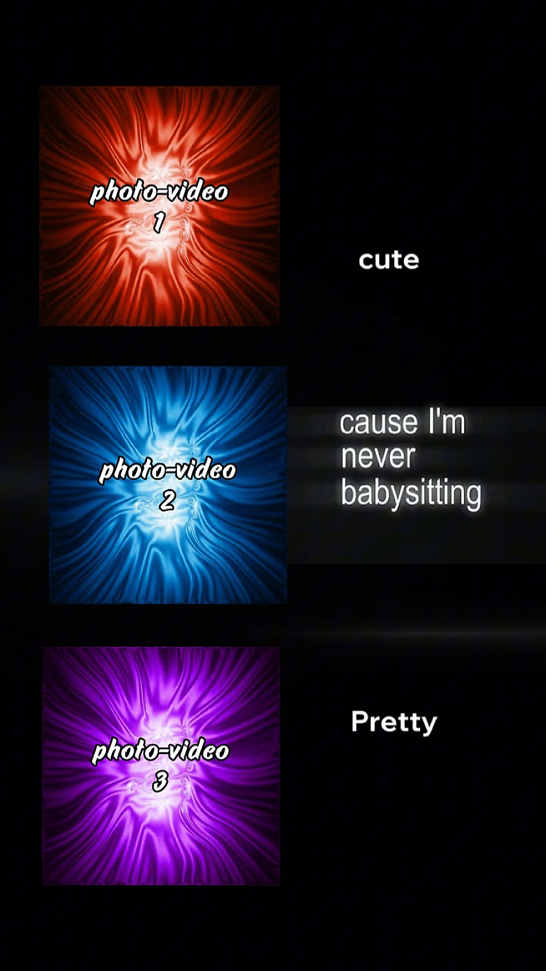 new template video