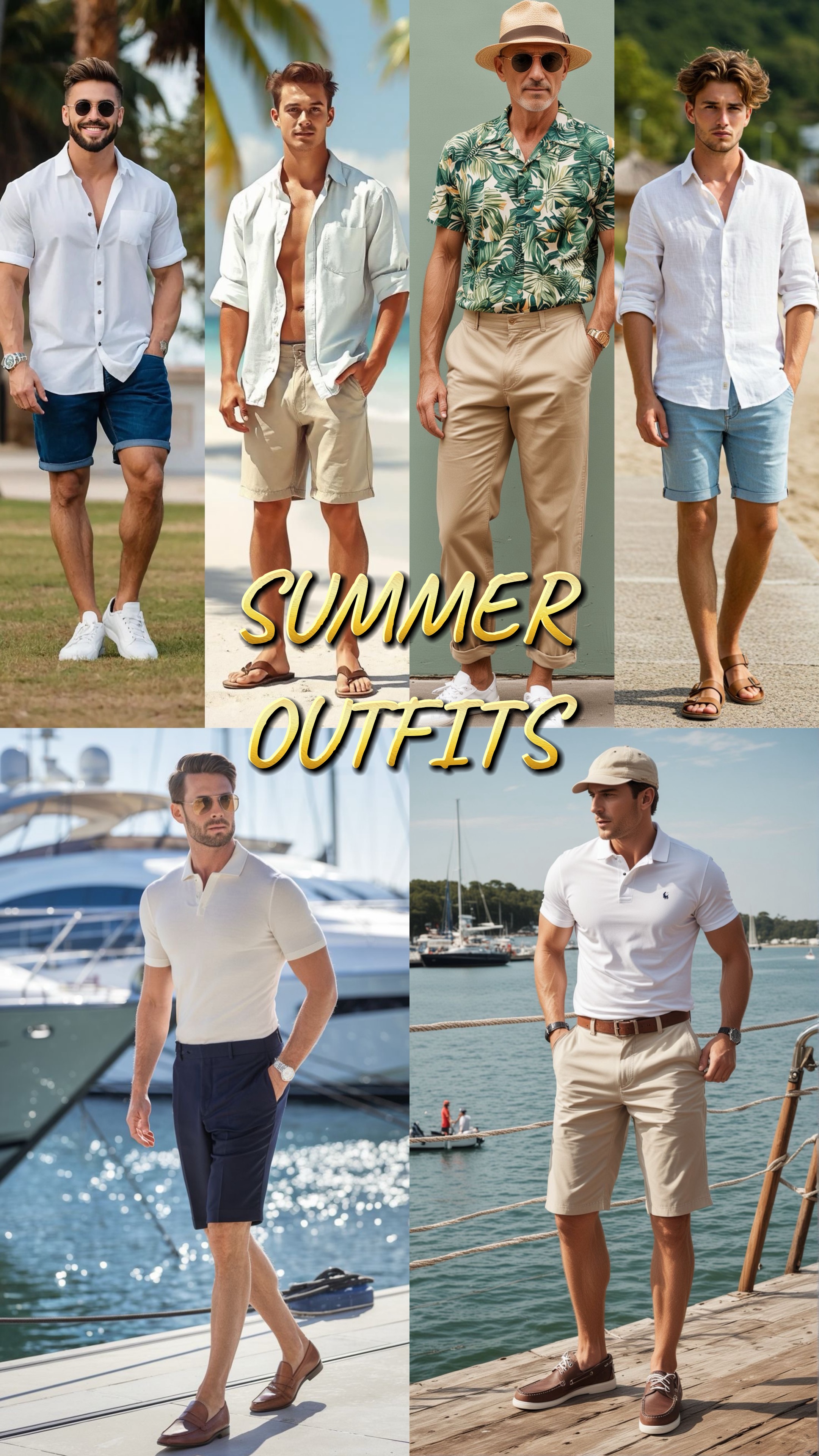 Trajes de verano para hombres 