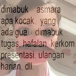 dimabuk sekolah bjir