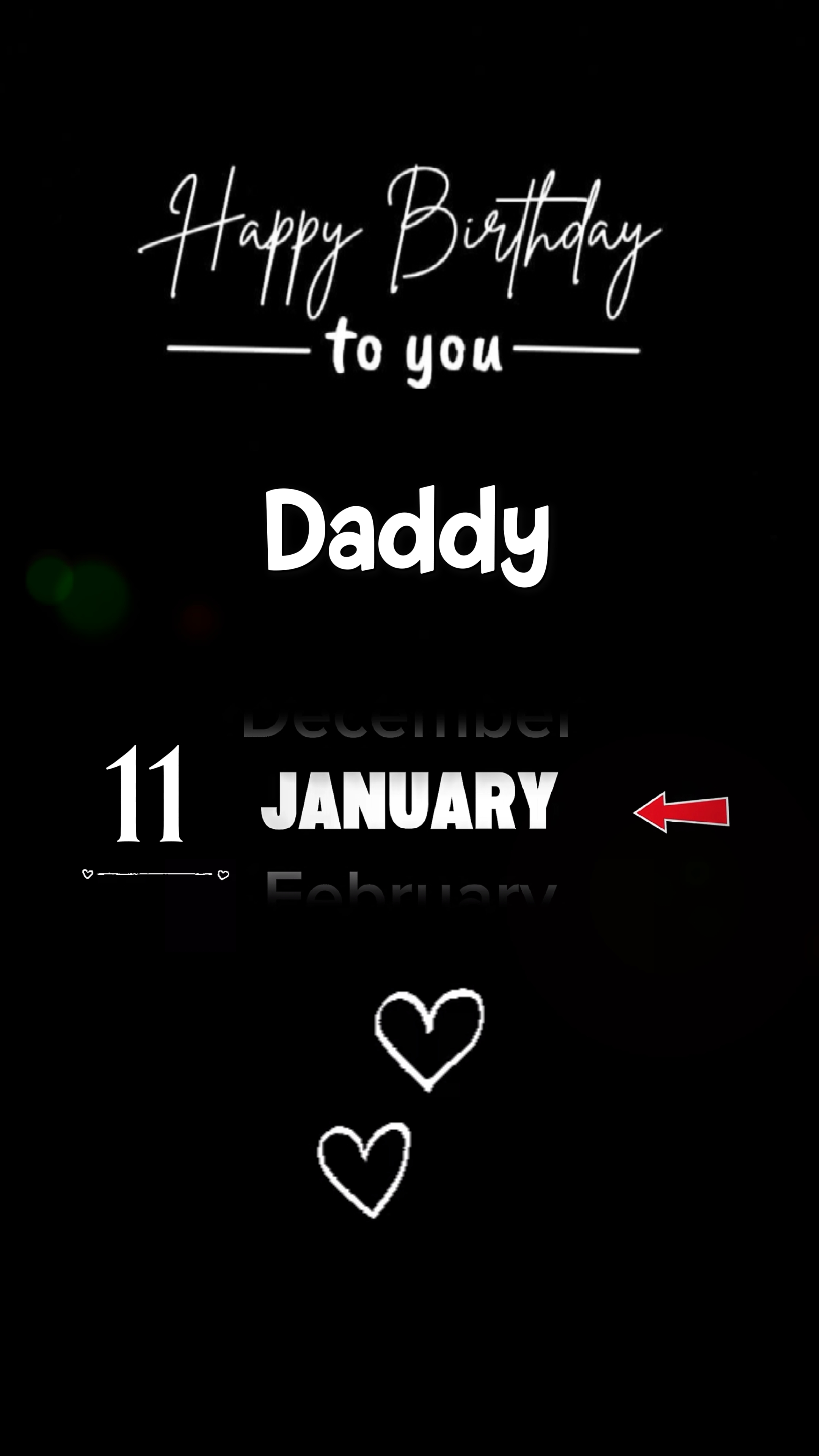 Selamat ulang tahun 11 Januari Ayah
