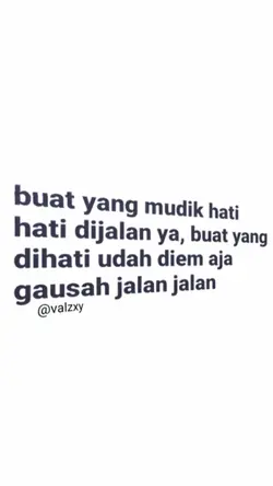 BUAT YG MUDIK HATI"