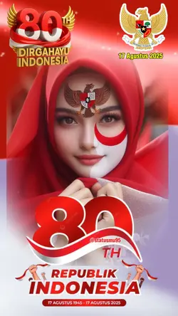 HUT RI KE 80 