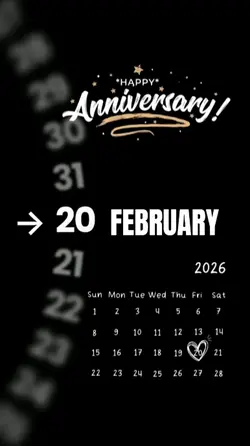 ANNIVERSARY 20 FEB
