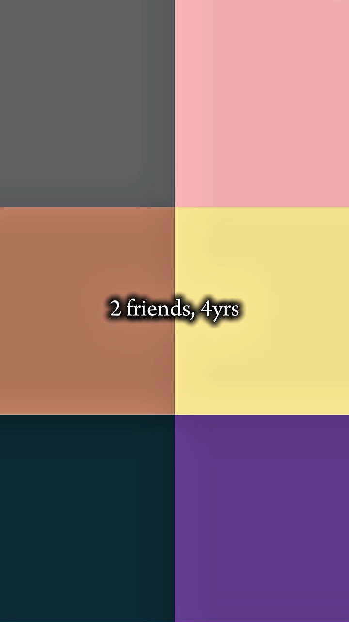 2 arkadaş, 4 yıl 