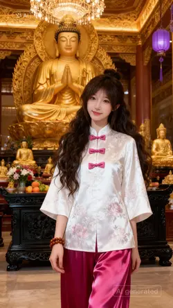 Ghép ảnh đi chùa 