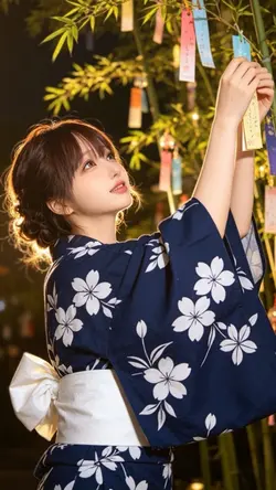 【AI変身】可愛い彼女とお祭りデート