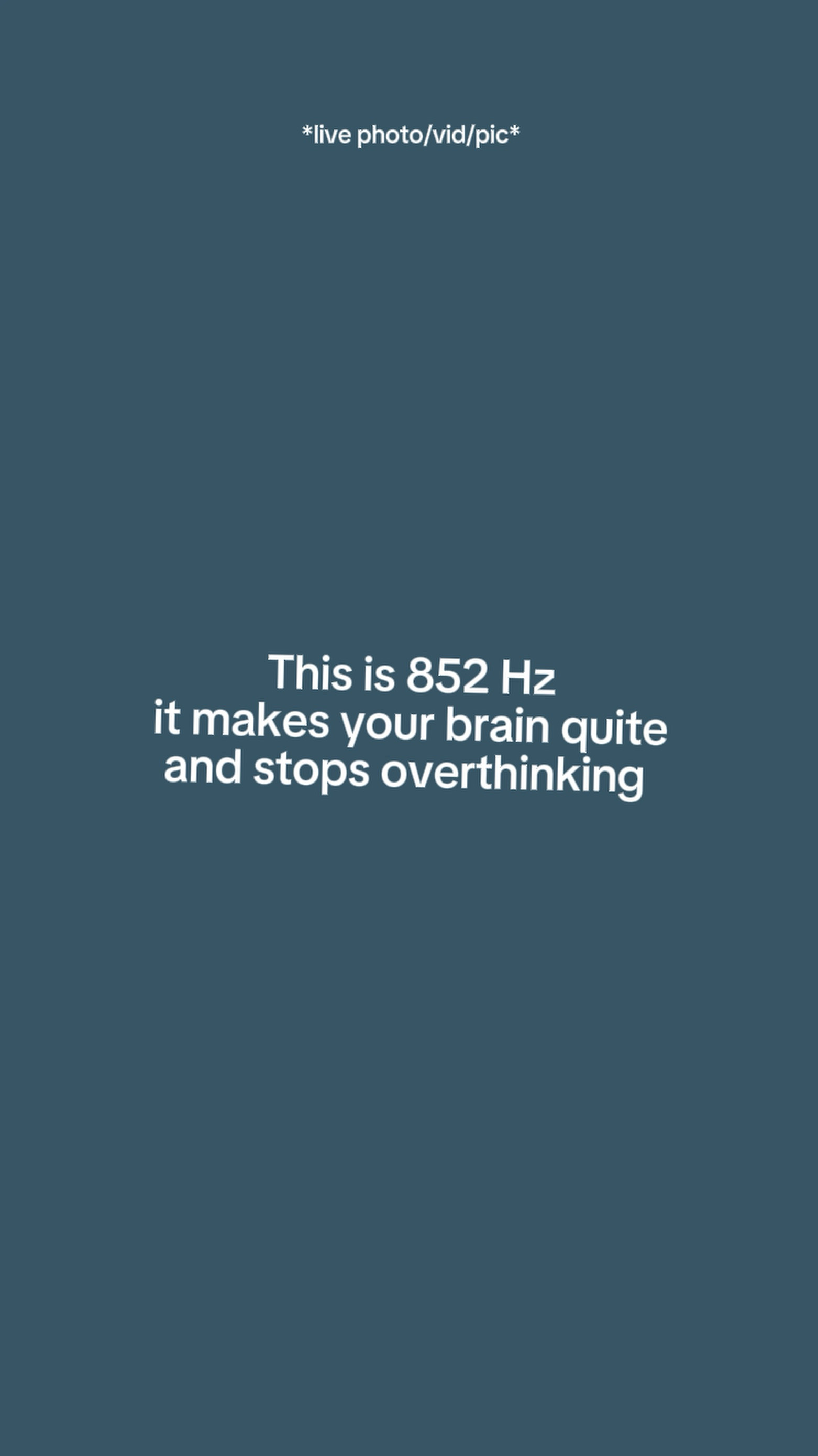Isso é 852 Hz