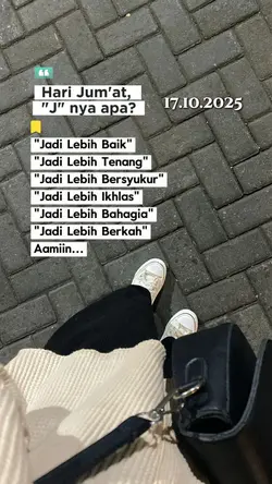 Hari jumat J nya apa