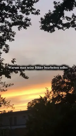 Bildbearbeitung😌☝️