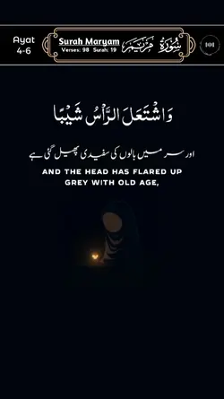 سورۃ مریم آیت 4-6