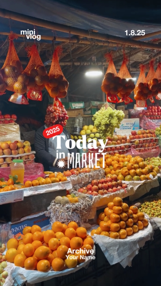 Hoje no mercado