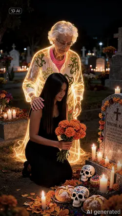 Ghost in the grave