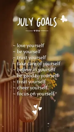 July Goals 