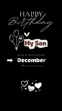 Birthday My Son