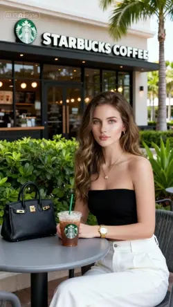 starbucks photoshoot