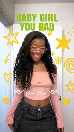 BABY GIRL U BAD