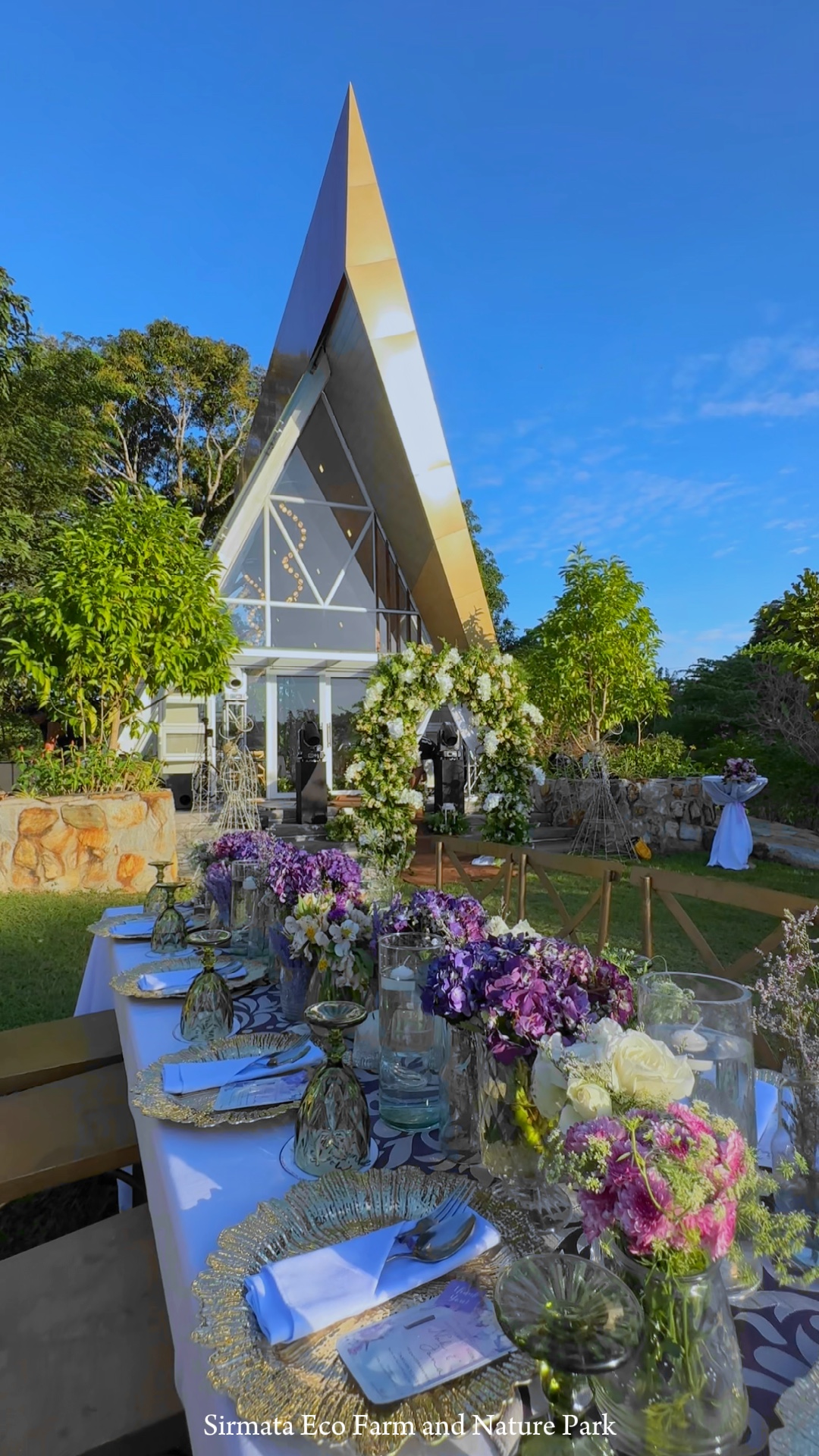Mariage au coucher du soleil 👰‍♀️🤵‍♂️