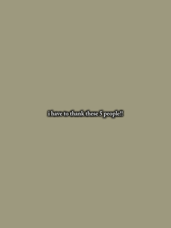these 5 people 