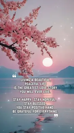 Living a peaceful li