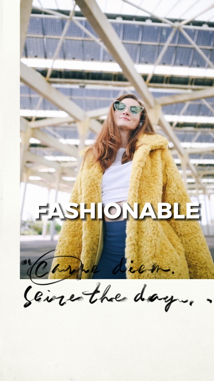 Great winter outfit for a fashionista