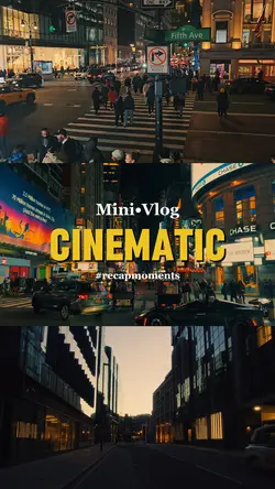 Cinematic Vlog