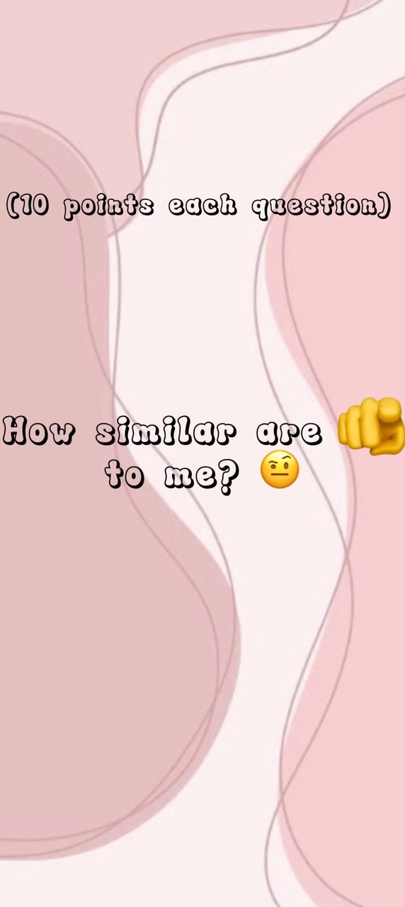 How similar are u to