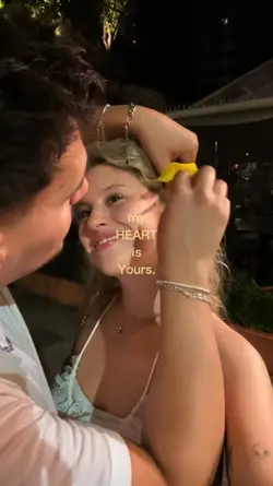 My heart is yours