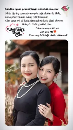 Chúc Mẹ Yêu 8/3