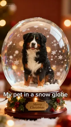 Pet Snow Globe ❄️