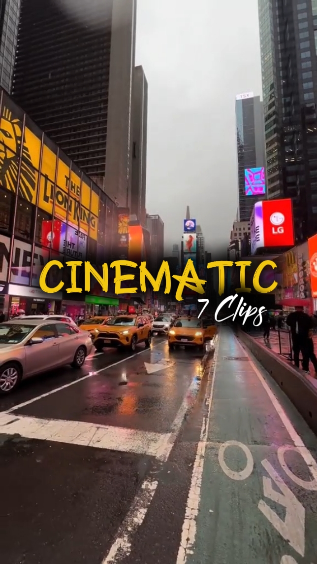 7 Clips Cinemáticos