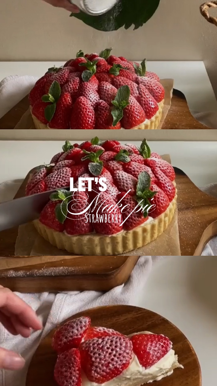 Hacer pastel de fresa