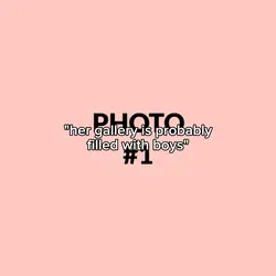her gallery are boys