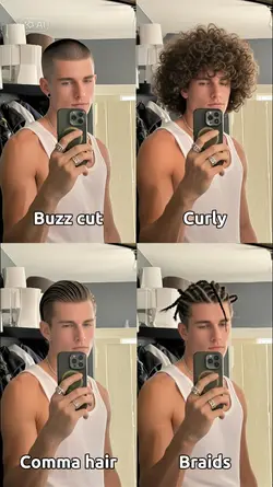 Haircut for man 