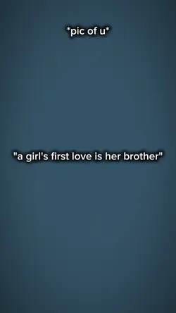 A girl's first love