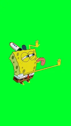Spongebob Licking