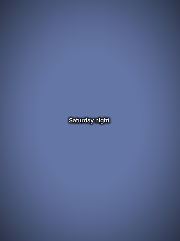 sabtu malam 