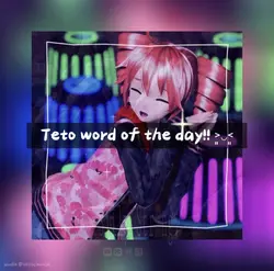 Teto word of the day